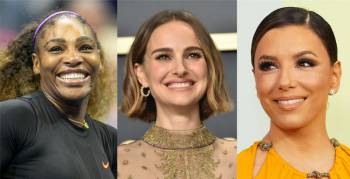 Serena Williams, US Open 2019 // Natalie Portman, Oscars 2020 /u00e0 Hollywood // Eva Longoria, amfAR Gala /u00e0 Los Angeles en octobre 2019 (Photos : Tim Clayton // Jeff Kravitz // Rachel Luna) /u00a9Getty