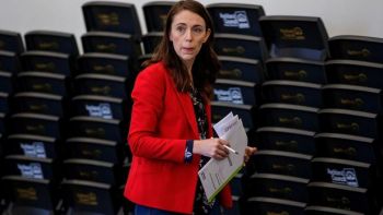 La Première ministre néo-zélandaise Jacinda Ardern. STRINGER / REUTERS