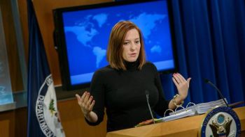 Jen Psaki occupera le poste très en vue d'attachée de presse de la Maison-Blanche. BRENDAN SMIALOWSKI / AFP