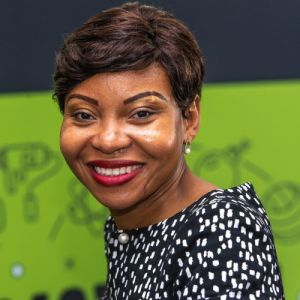 Reine MBANG  ESSOBMADJE,  Première femme 1ère  Vice-Présidente du  Groupement Inter-patronal du Cameroun (GICAM), Fondatrice de Evolving Consulting et Consultante Internationale