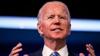 Joe Biden lors de sa conférence de presse de jeudi soir. TOM BRENNER / REUTER