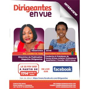 Interview exclusive de Fadimatou NOUTCHEMO SIMO, Fondatrice & Présidente de Young African Aviation, Founder HEFA Group 