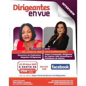 Interview exclusive Laila ELANDALOUSSI, Expert-Comptable, Dirigeante du cabinet ABS Consulting, Présidente du WIMEN