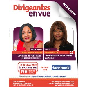 Interview exclusive Lahou KEITA, Co-fondatrice de Keitas Systems