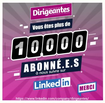 Cap de 10 000 abonné.e.s sur Linkedin 