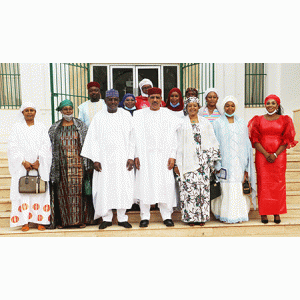 NIGER :  Au Palais de la Présidence de la République : Le Chef de l’Etat reçoit un groupe des femmes cheffes d’entreprises