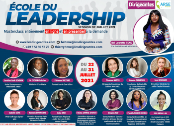 Le magazine Dirigeantes, le leadership au féminin  en collaboration avec le Cabinet Afrique RSE  , lance l' école de leadership.