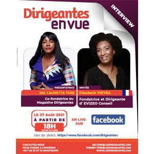 Inteview exclusive Elisabeth VIEYRA, Fondatrice et Dirigeante d’EVIZEO Conseil