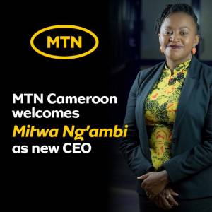 Mitwa Kaemba Ng'ambi, nommée CEO de MTN Cameroun