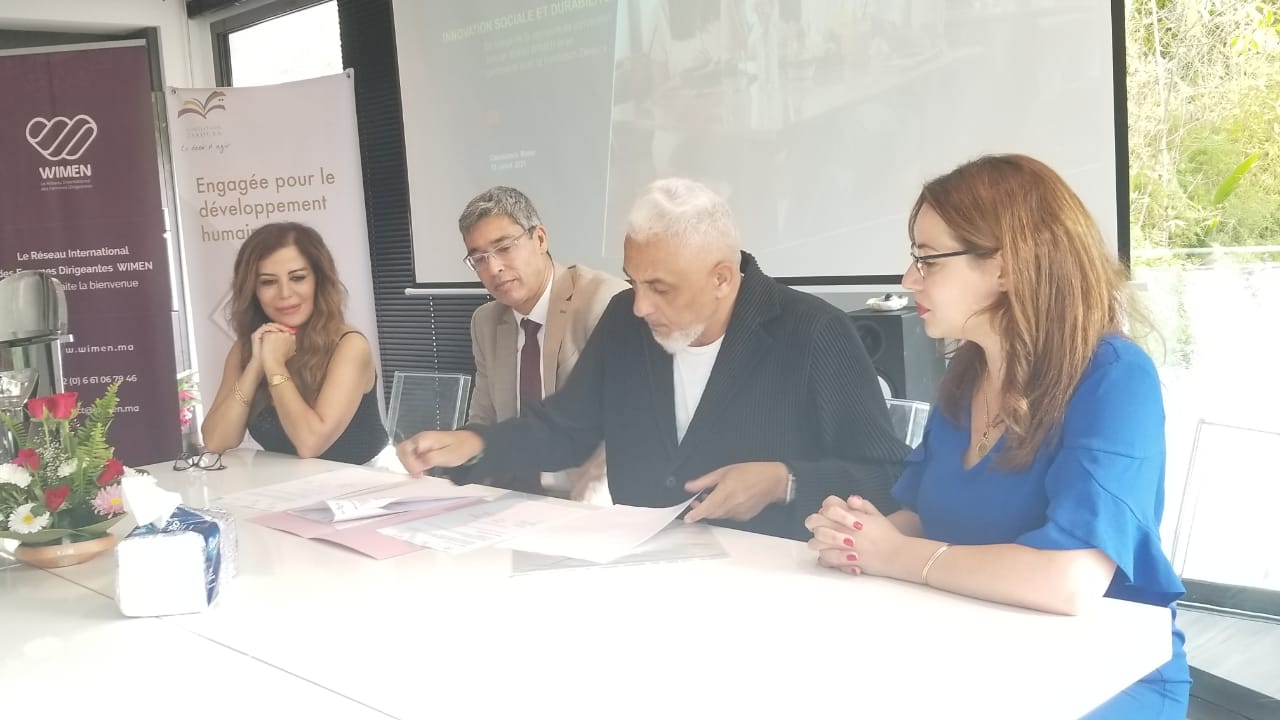 MAROC: WIMEN, BAYER et la Fondation ZAKOURA signent un accord tripartite pour promouvoir l’entreprenariat féminin dans la zone rurale