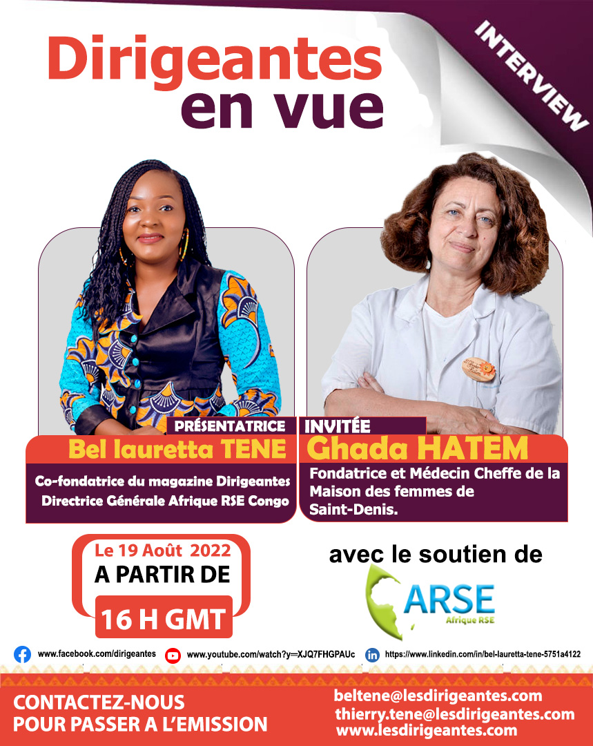 INTERVIEW : Ghada Hatem, Fondatrice et Médecin cheffe de La Maison des femmes de Saint-Denis