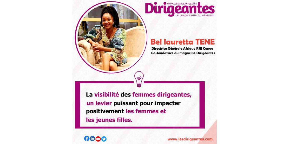 LA VISIBILITE DES FEMMES, UN LEVIER PUISSANT POUR IMPACTER POSITIVEMENT LES FMMES ET LES JEUNES FILLES