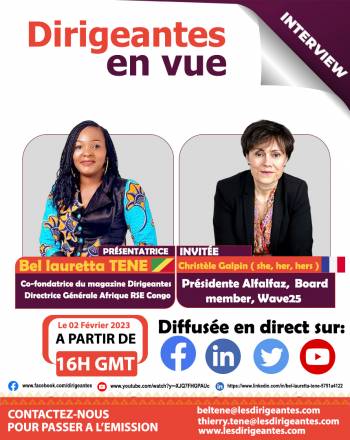 @Dirigeantes, leadership au féminin