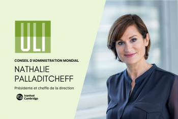 Nathalie PALLADITCHEFF, élue au Conseil d'Administration mondial de l'Urban Land Institute