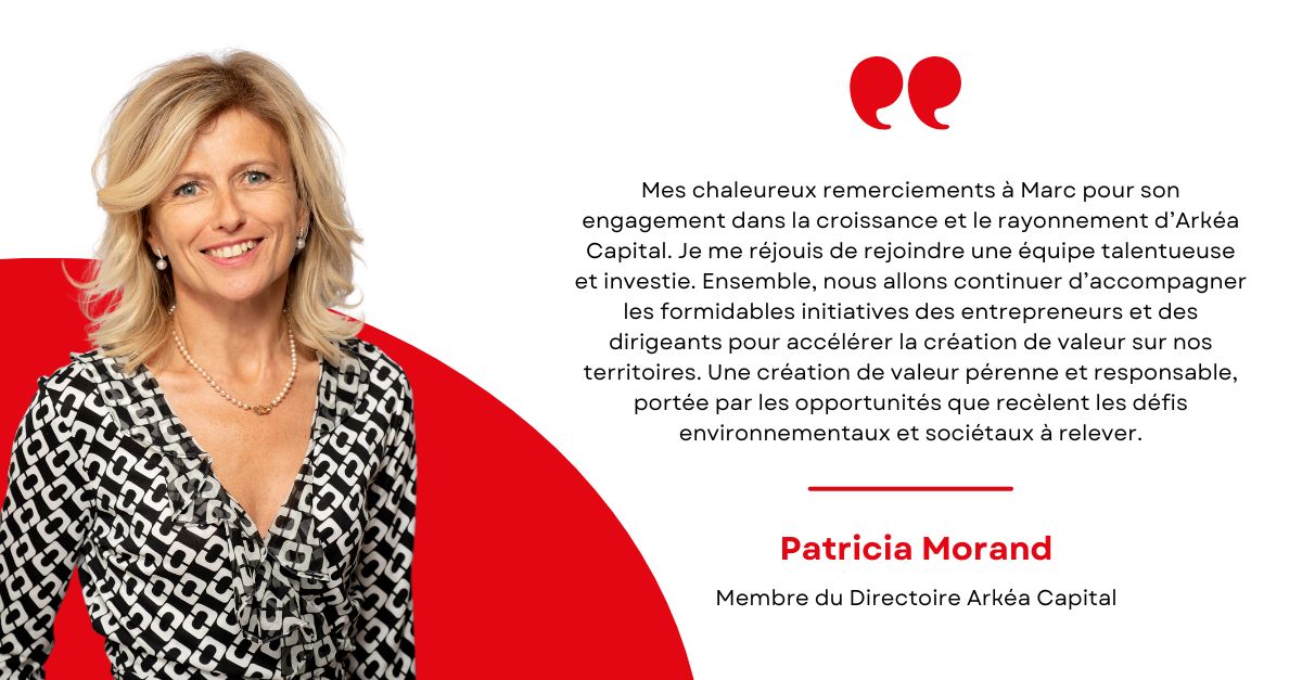 Patricia MORAND nommée membre du directoire d’ARKEA CAPITAL