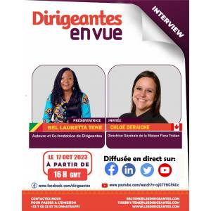 Interview de Chloé DERAICHE, Directrice Générale de la maison Flora Tristan