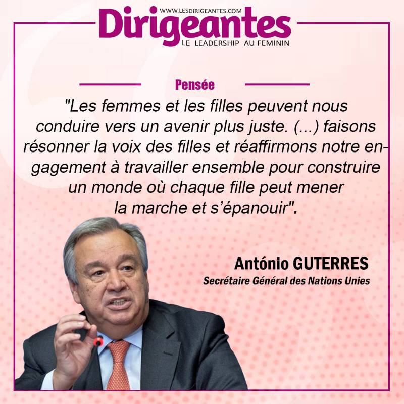 António GUTERRES, Secrétaire Général des Nations Unies