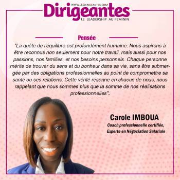 @Dirigeantes, leadership au féminin