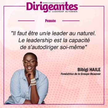 Bibigi HAILE, Fondatrice de le Groupe Beauvoir