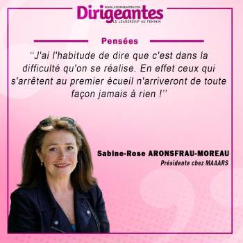 @Dirigeantes, leadership au féminin