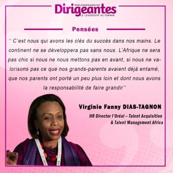Virginie Fanny DIAS-TAGNON, HR Director l'Oréal - Talent Acquisition & Talent Management Africa