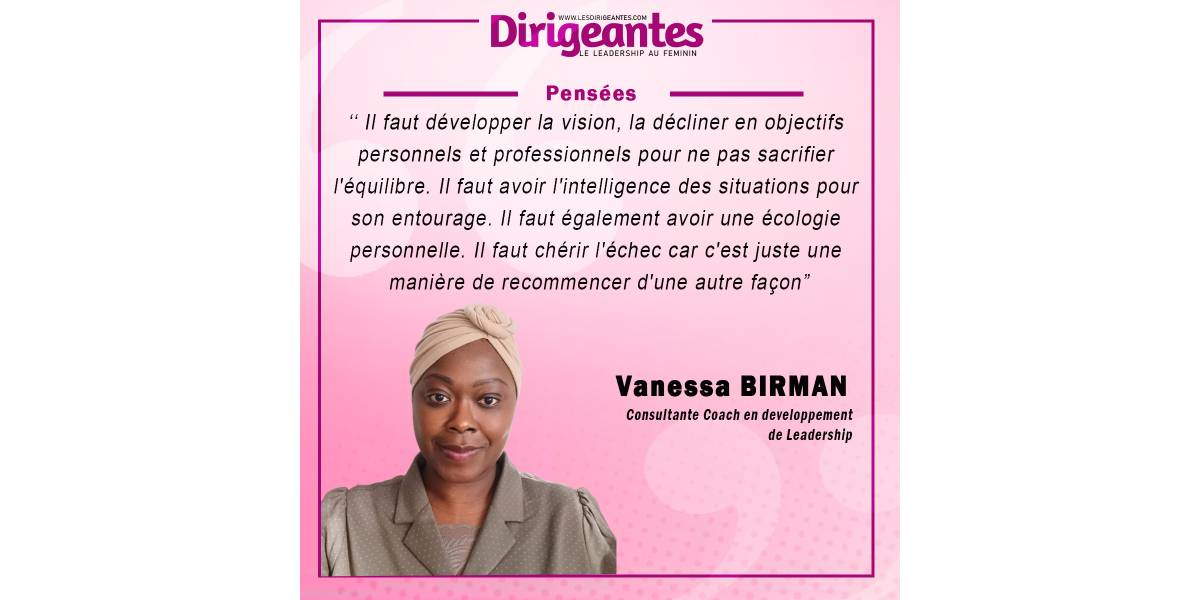 Vanessa BIRMAN, Consultante, Coach en developpement de Leadership