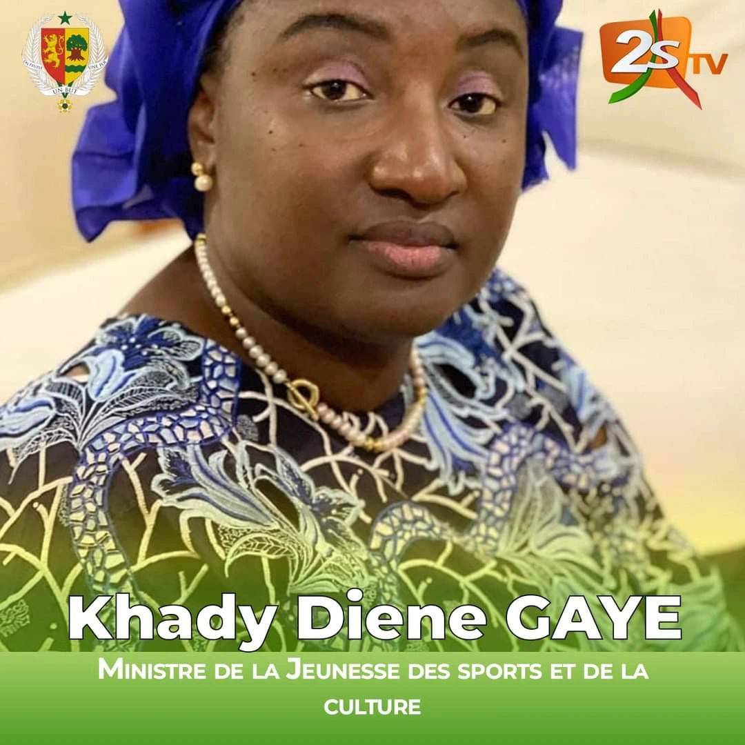 Khady Diène GAYE, nouvelle Ministre des sports du Sénégal