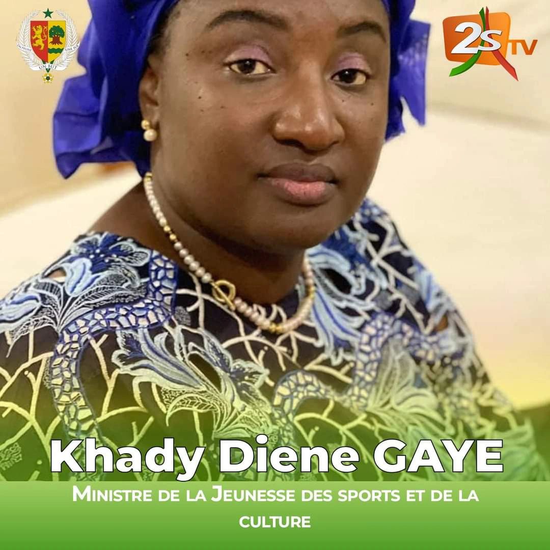 Khady Diène GAYE, nouvelle Ministre des sports du Sénégal