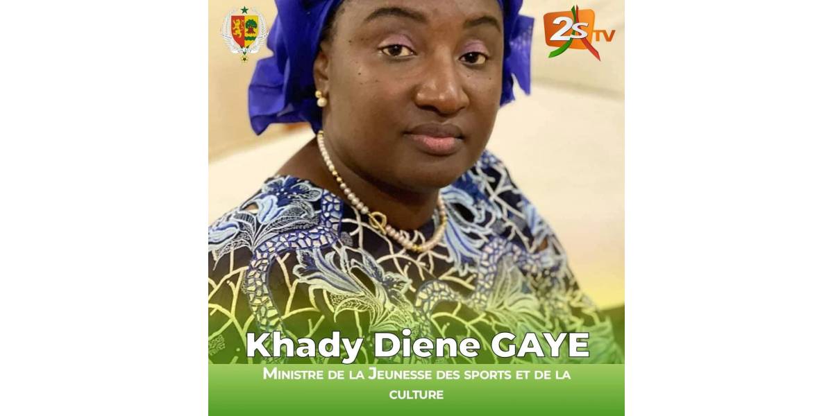 Khady Diène GAYE, nouvelle Ministre des sports du Sénégal