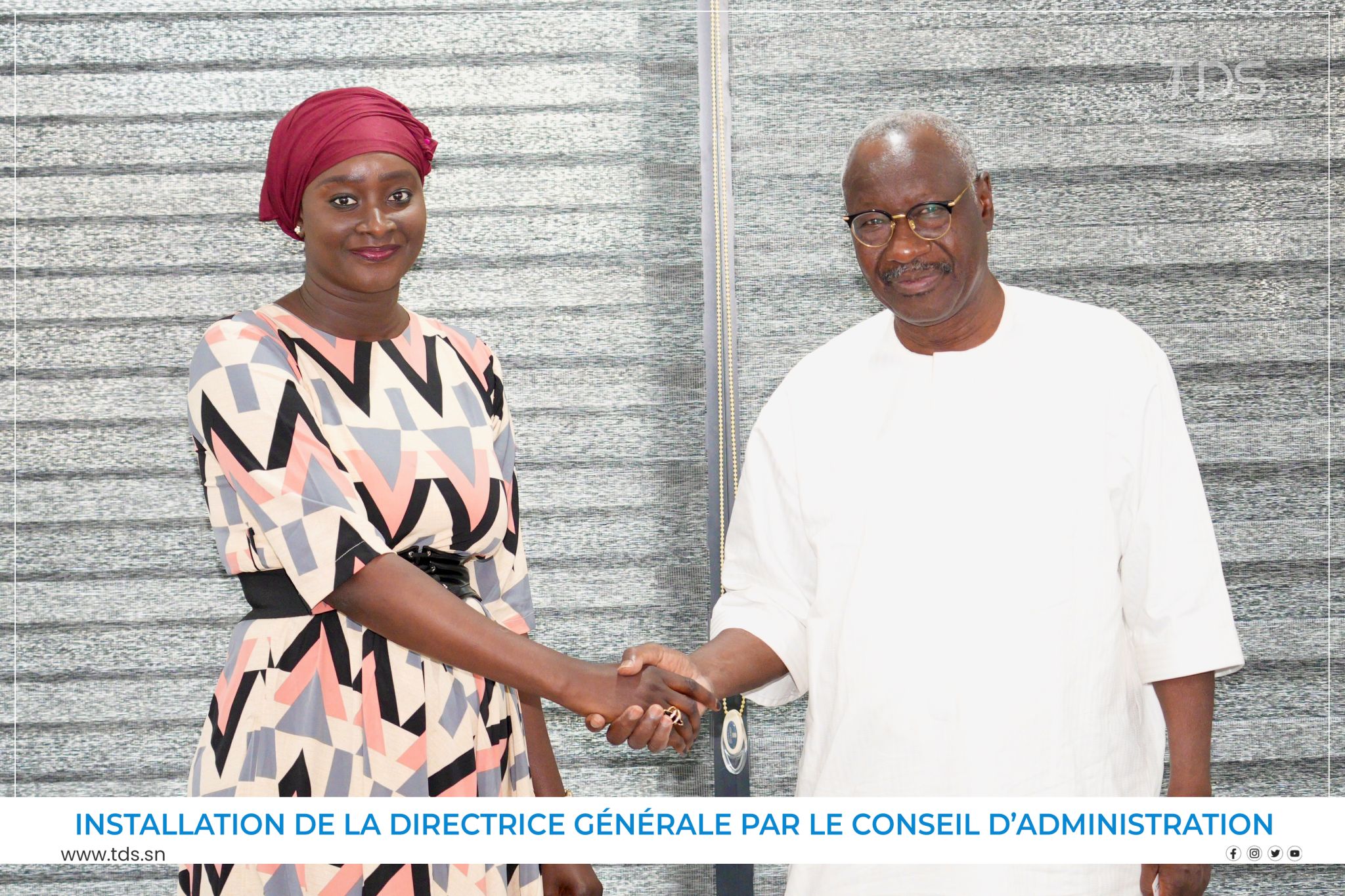 Dr Aminata SARR nommée Directrice Générale de la Société de Télédiffusion du Sénégal (TDS-SA)