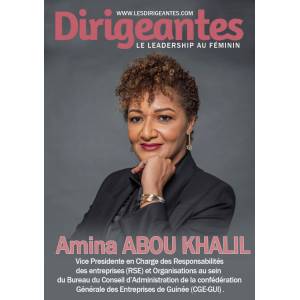 Amina ABOU KHALIL  nommée Vice-Présidente en Charge des Responsabilités des entreprises (RSE) et Organisations au sein du Bureau du Conseil d’Administration de la confédération Générale des Entreprises de Guinée