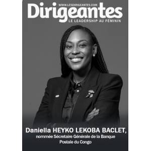 Daniella HEYKO LEKOBA BACLET nommée Secrétaire Générale de la Banque Postale du Congo