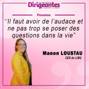 Manon LOUSTAU, CEO de LIBU
