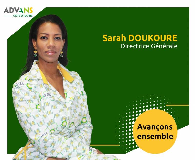 Sarah DOUKOURE, nouvelle Directrice Générale d’Advans Côte d’Ivoire