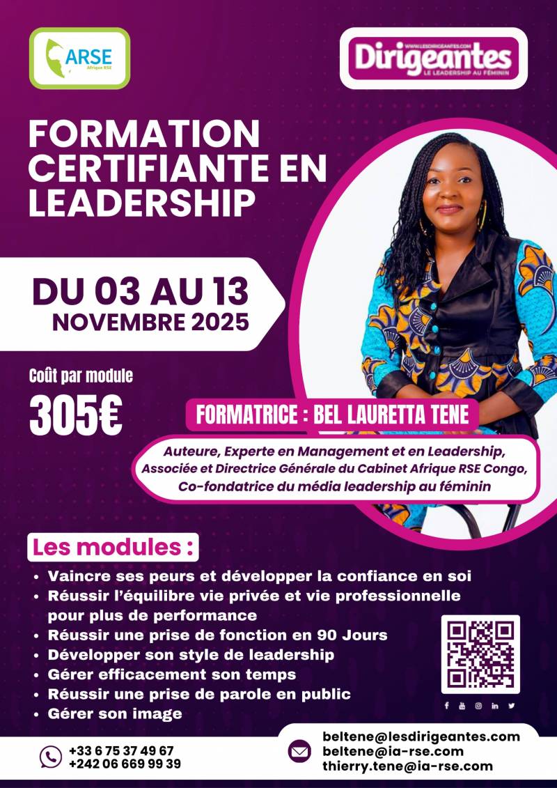 FORMATION CERTIFIANTE EN LEADERSHIP