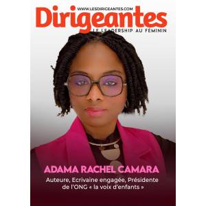 Adama Rachel CAMARA, Auteure, Ecrivaine engagée, Présidente de l’ONG « la voix d’enfants »