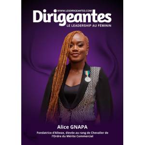 Côte d’Ivoire : Alice GNAPA élevée au rang de Chevalier de l’Ordre du Mérite Commercial