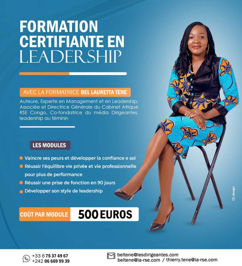 FORMATION CERTIFIANTE EN LEADERSHIP DU 18 AU 21 NOVEMBRE : EN PRESENTIEL ET EN LIGNE SUR ZOOM