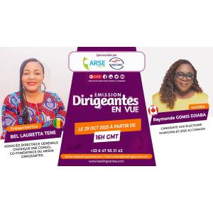 Interview exclusive de Raymonde DJABIA GOMIS, CEO de « femme en mouvement », Candidate aux élections municipales du 02 novembre au Canada 