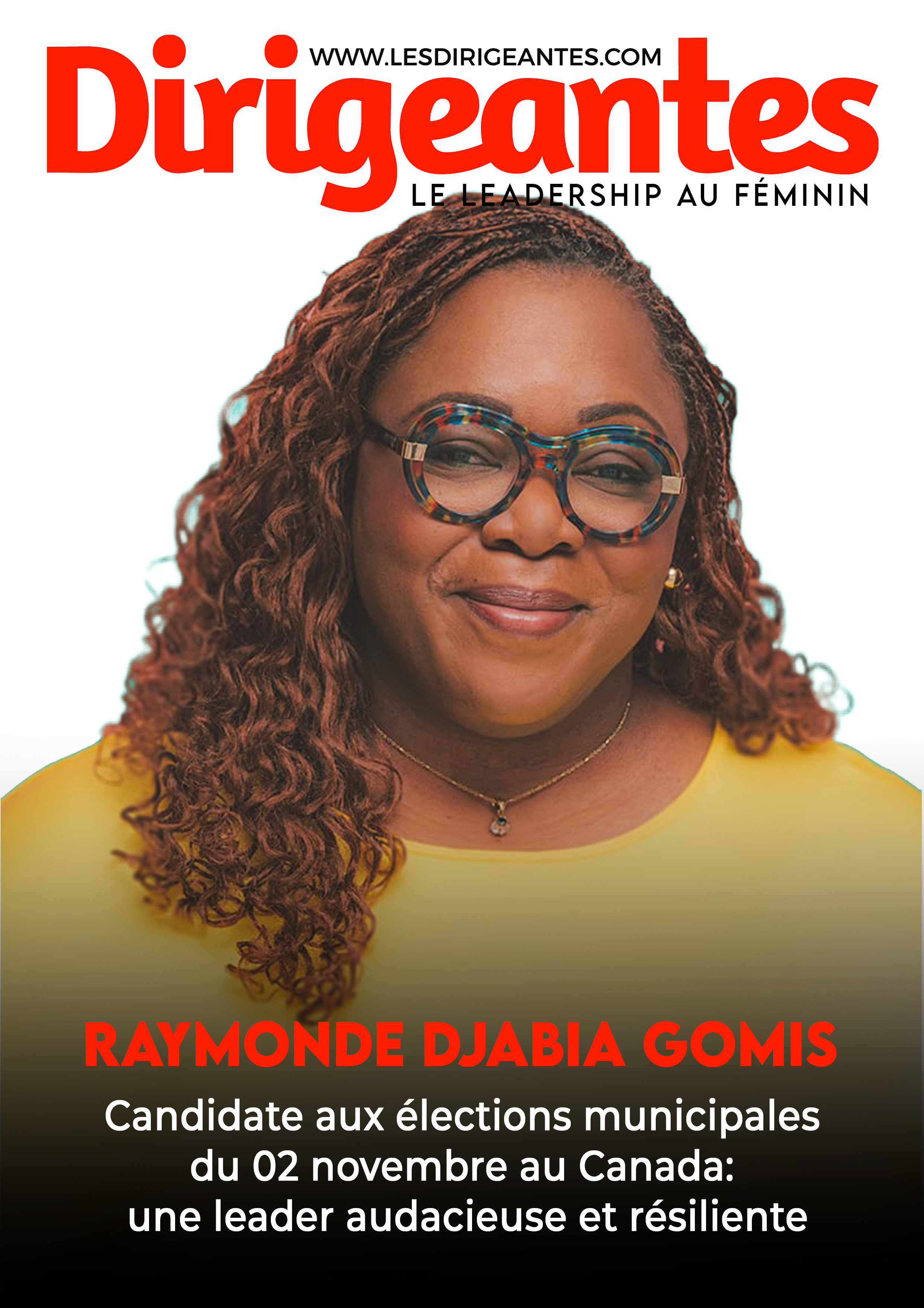 Raymonde DJABIA GOMIS, CEO de « Femme en mouvement », Candidate aux élections municipales de ce 02 novembre au Canada