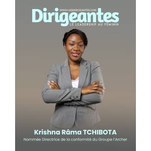  Krishna Râma TCHIBOTA nommée Directrice de la conformité du Groupe l’Archer 