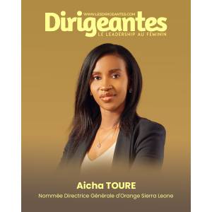 Aicha TOURE nommée Directrice Générale d'Orange Sierra Leone 