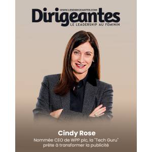 Cindy Rose, nommée CEO de WPP plc, la 