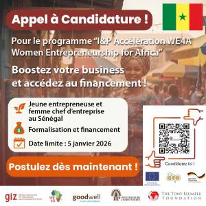  I&P Accélération WE4A, un programme pour booster l’entrepreneuriat féminin en Afrique