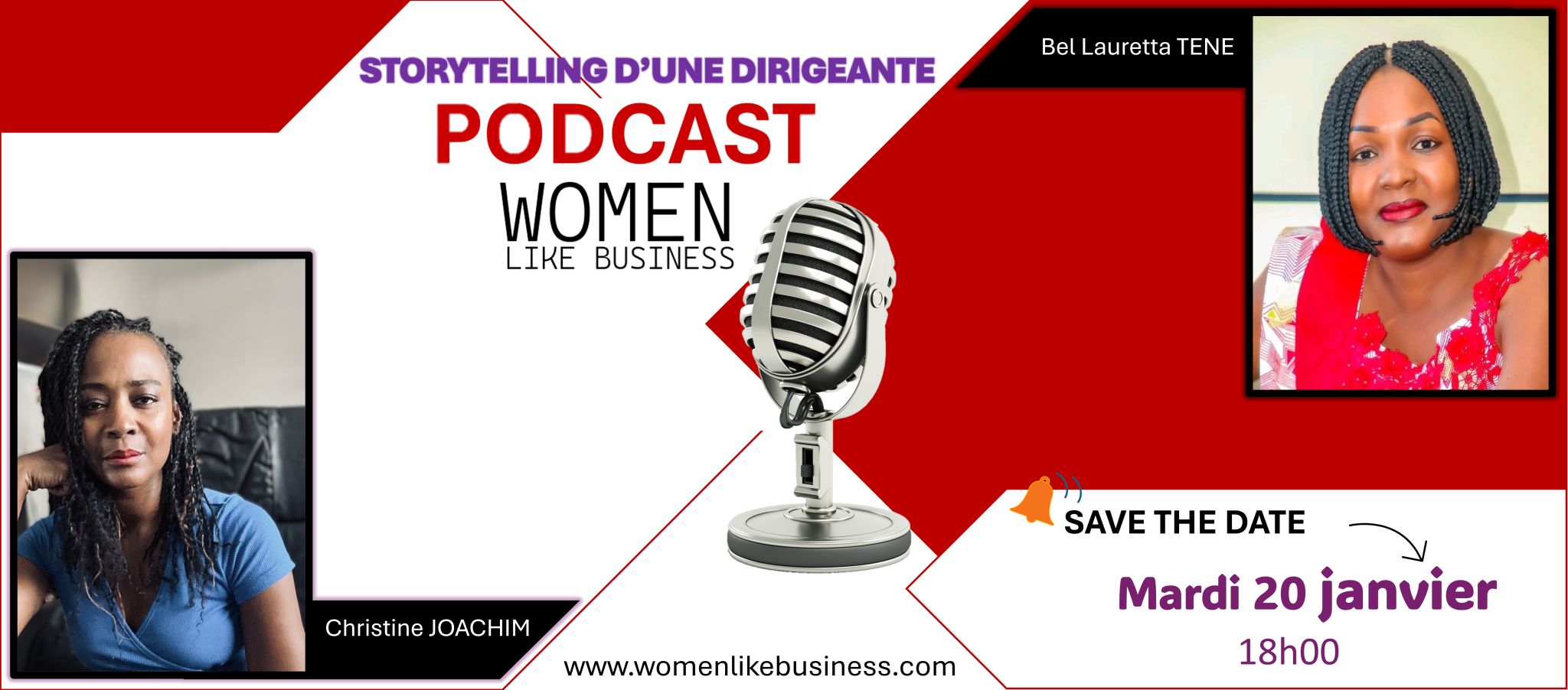 Madame Bel Lauretta TENE, invitée du Podcast « Women Like Business »
