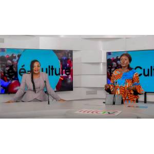  BLT MEDIA TOUR : Madame Bel Lauretta TENE sur le plateau de « l’émission Télé matin » 