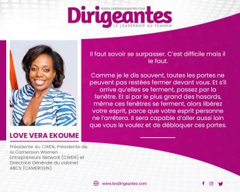 @Dirigeantes, leadership au féminin