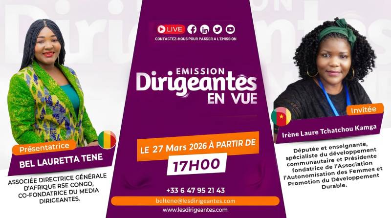  Interview exclusive de l’Honorable Irène Laure TCHATCHOU KAMGA : une voix forte du leadership féminin au Cameroun 