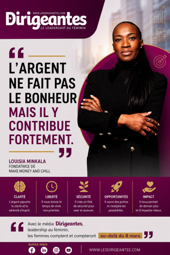 Louisia MINKALA, Fondatrice de MAKE MONEY AND CHILL