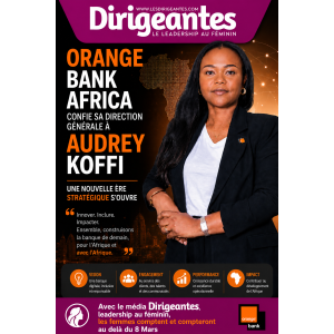 Orange Bank Africa confie sa direction générale à Audrey KOFFI : une nouvelle ère stratégique s’ouvre
